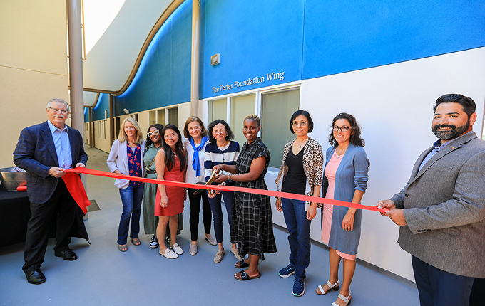 Ribbon cutting ceremony to celebrate The Vertex Foundation Wing