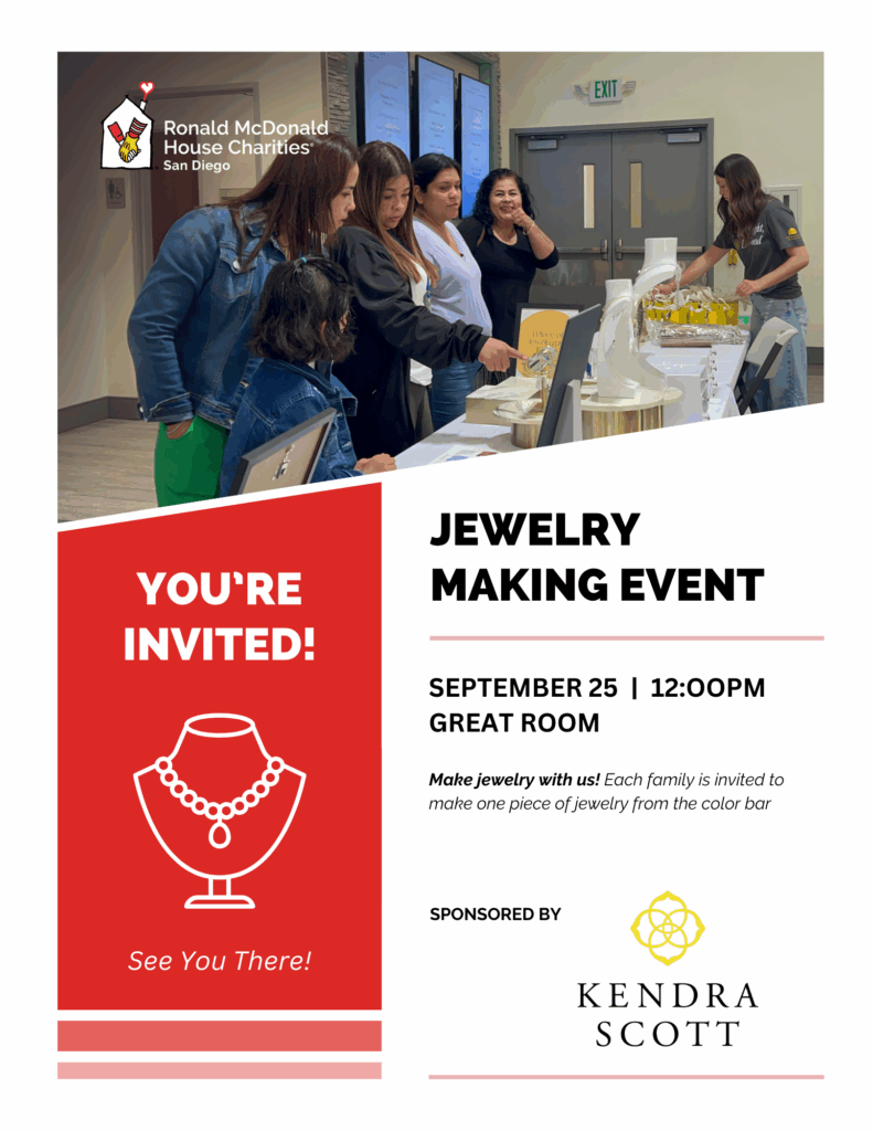 Jewelry making event on September 25 at 12:00
